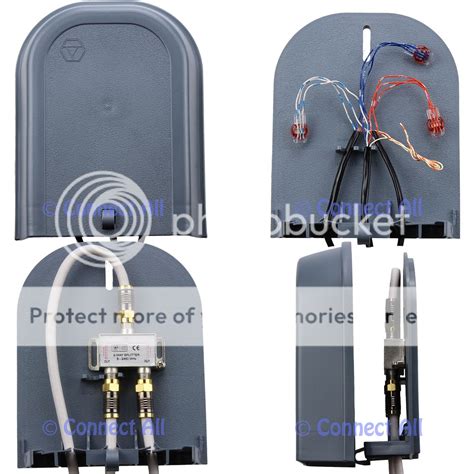 son coaxial junction box|tv aerial junction box external.